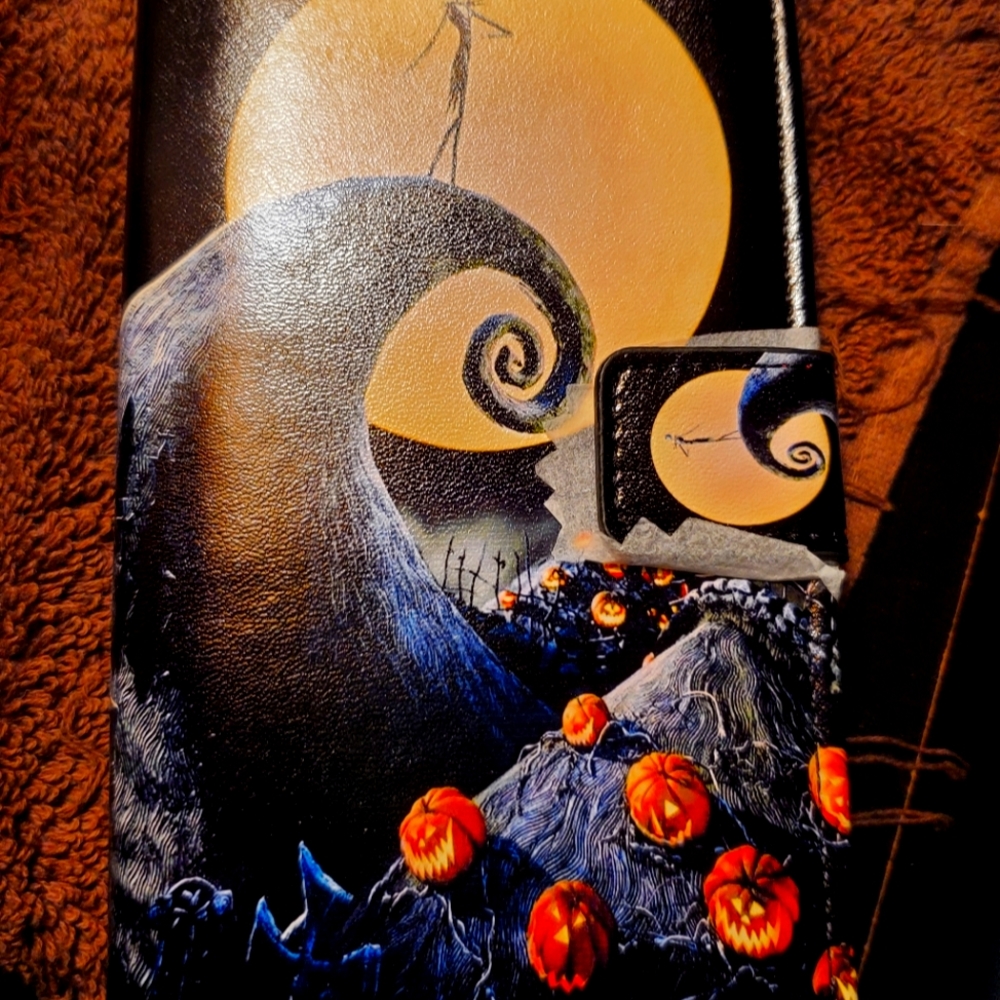 Galaxy S10+ Nightmare Before Christmas Folio Case - Brand New